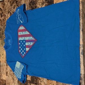 Men's Medium Grunt Style Short Sleeve -Royal Blue